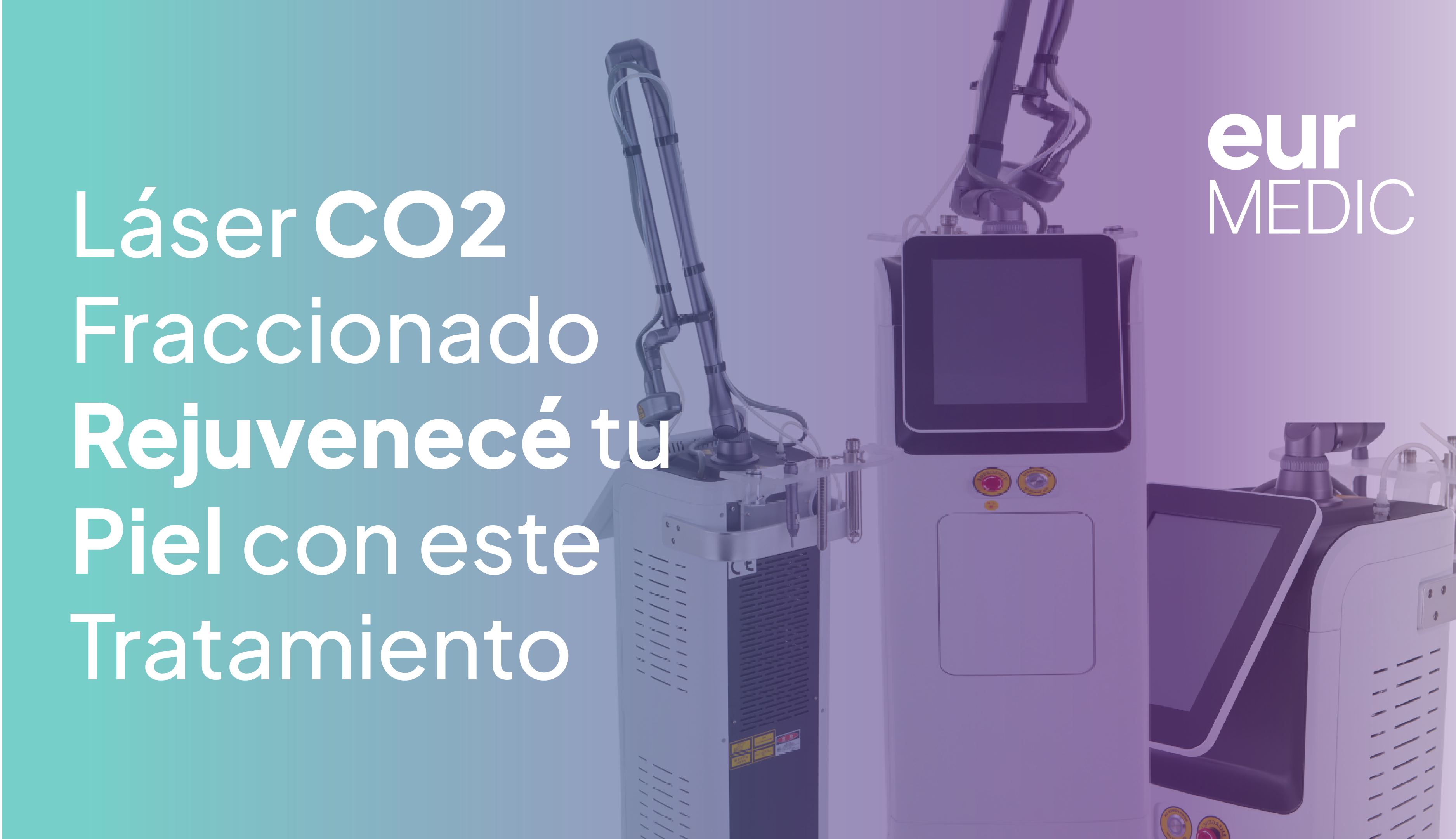 Tratamiento con láser CO2 para rejuvenecimiento facial.