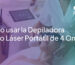 Cómo Usar la Depiladora Láser Portátil de 4 Ondas