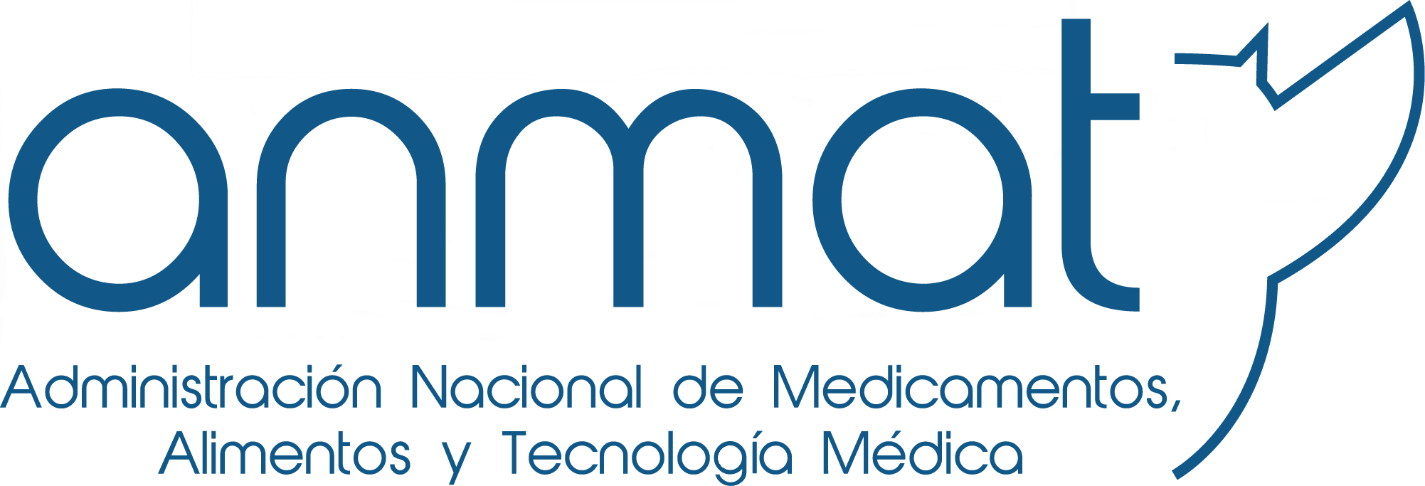 Logo oficial de ANMAT, Administración Nacional de Medicamentos, Alimentos y Tecnología Médica de Argentina.